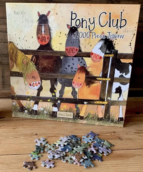 Puzzle 1000 J11 Konie - Alex Clark