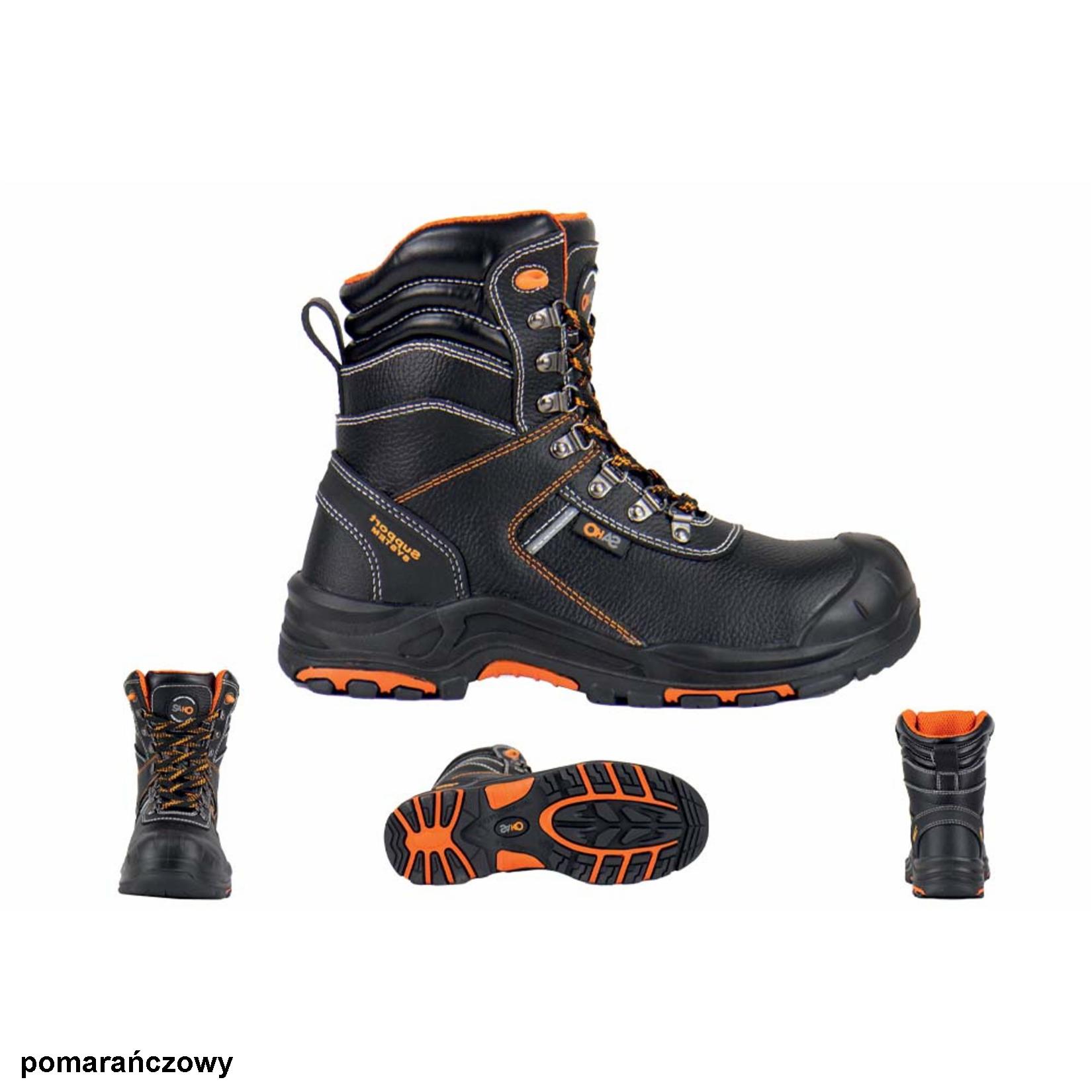 Wysokie trzewiki skórzane Sako 04-004 S3 HRO SRC r, 36