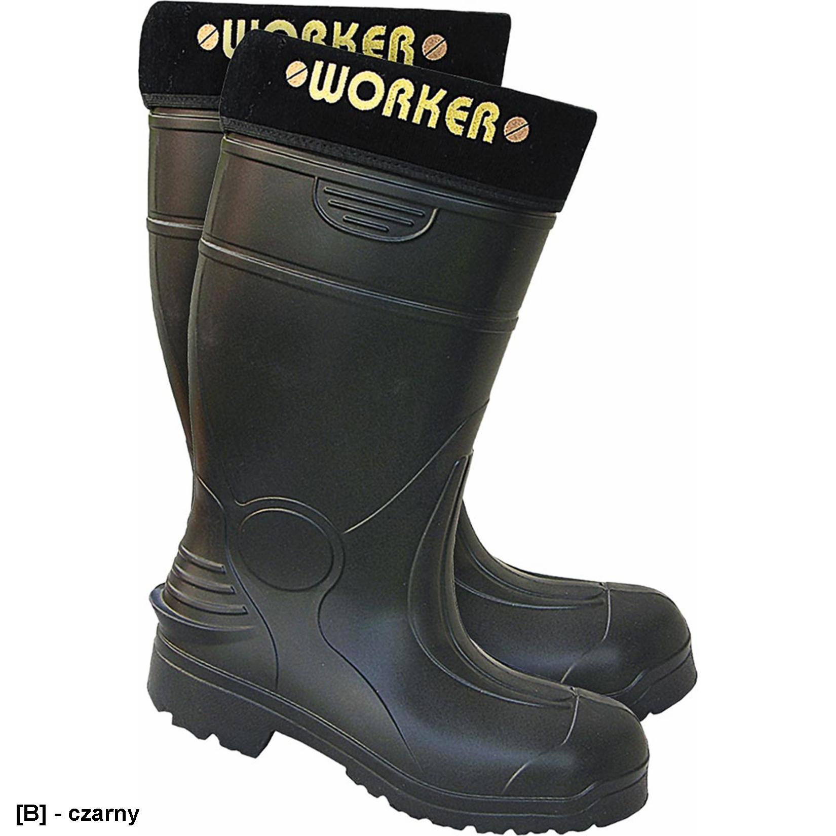 Buty bezpieczne ocieplane kalosze LEMIGO WORKER