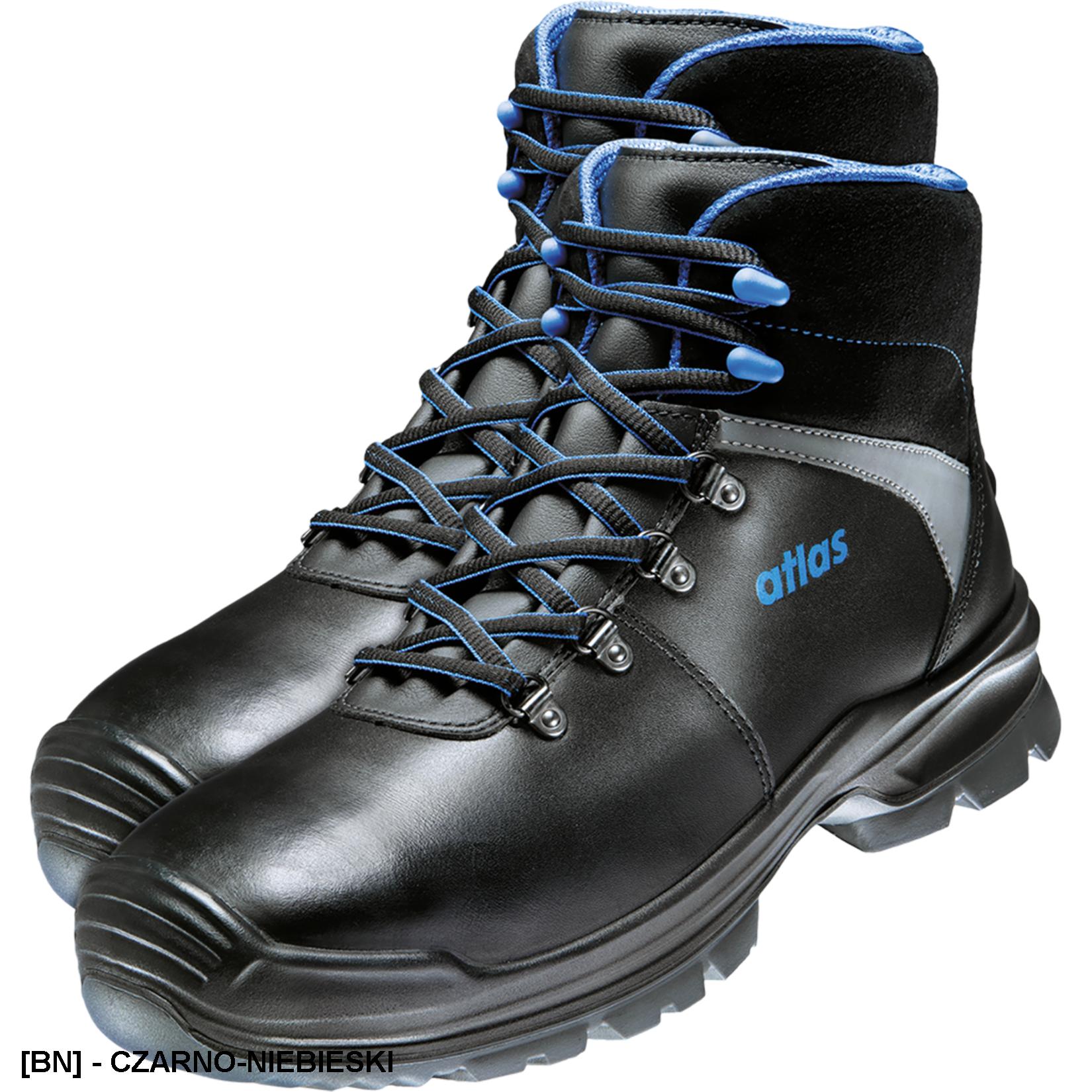 Buty bezpieczne, trzewiki ATLAS 535W10 BN r. 44