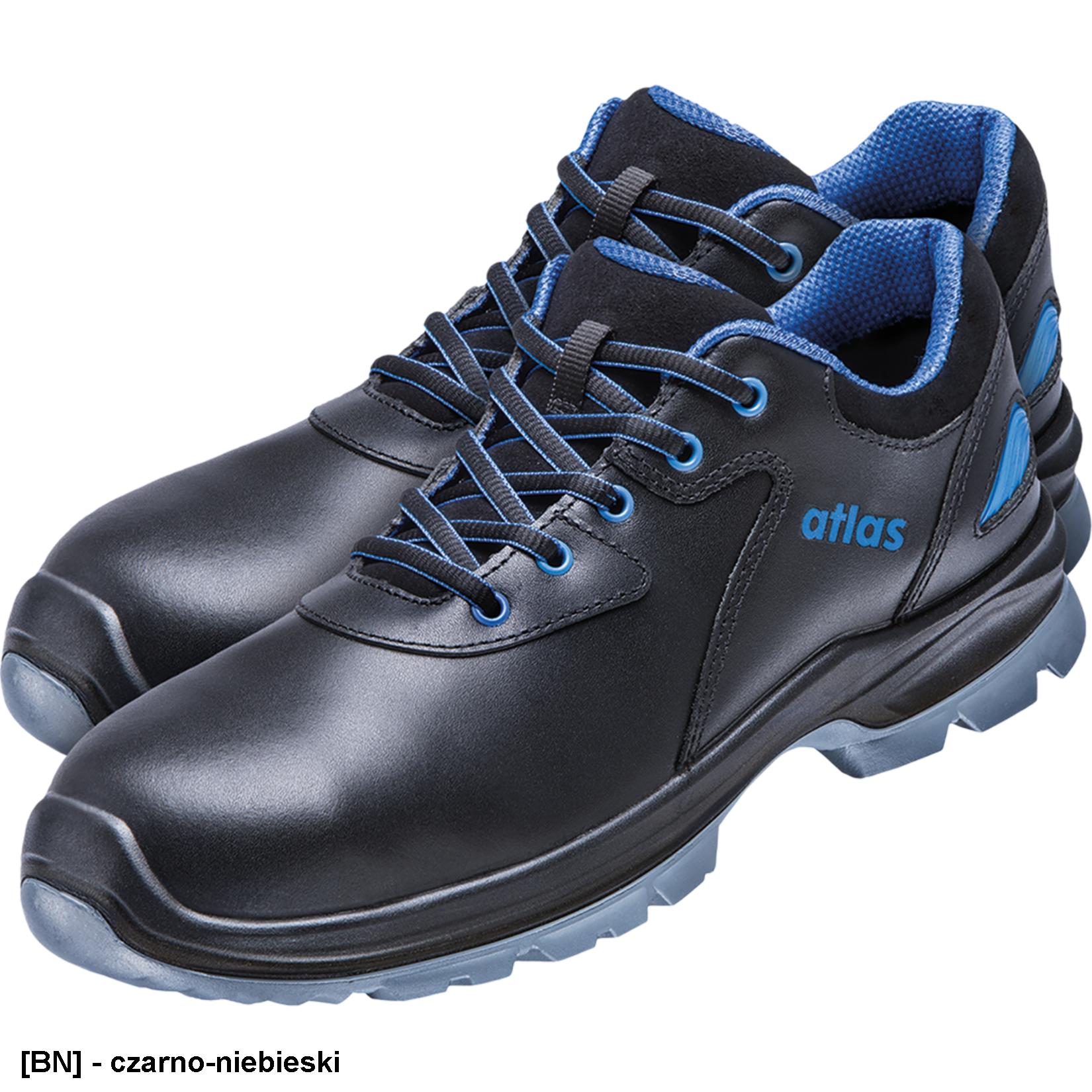 ﻿Buty bezpieczne, półbuty ATLAS 645W10 BN r. 42
