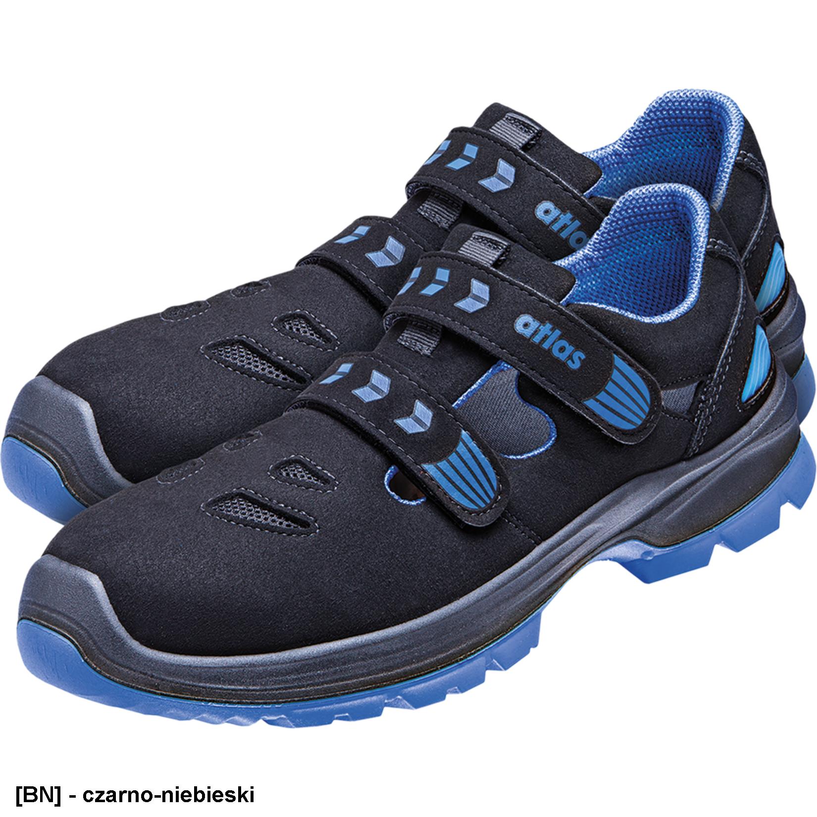 Buty bezpieczne, sandały ATLAS 3565W10 BN r. 43