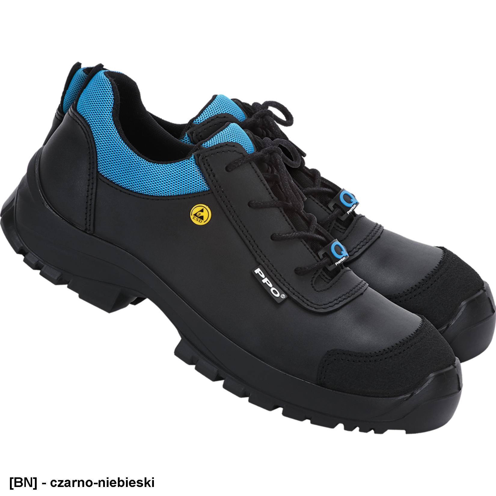 Półbuty bezpieczne PPO BPPOPQ4LG BN r. 39