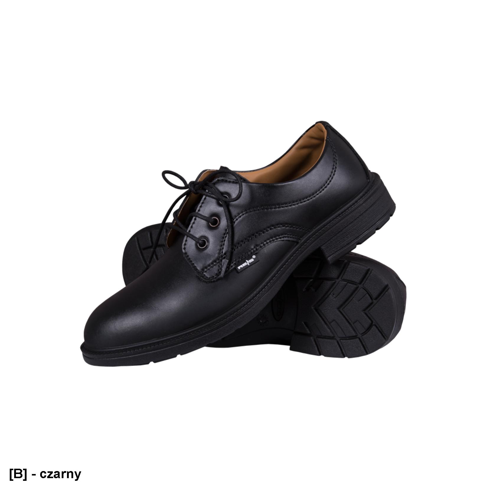 ﻿Buty skórzane typu półbut Reis MANAGER r. 43