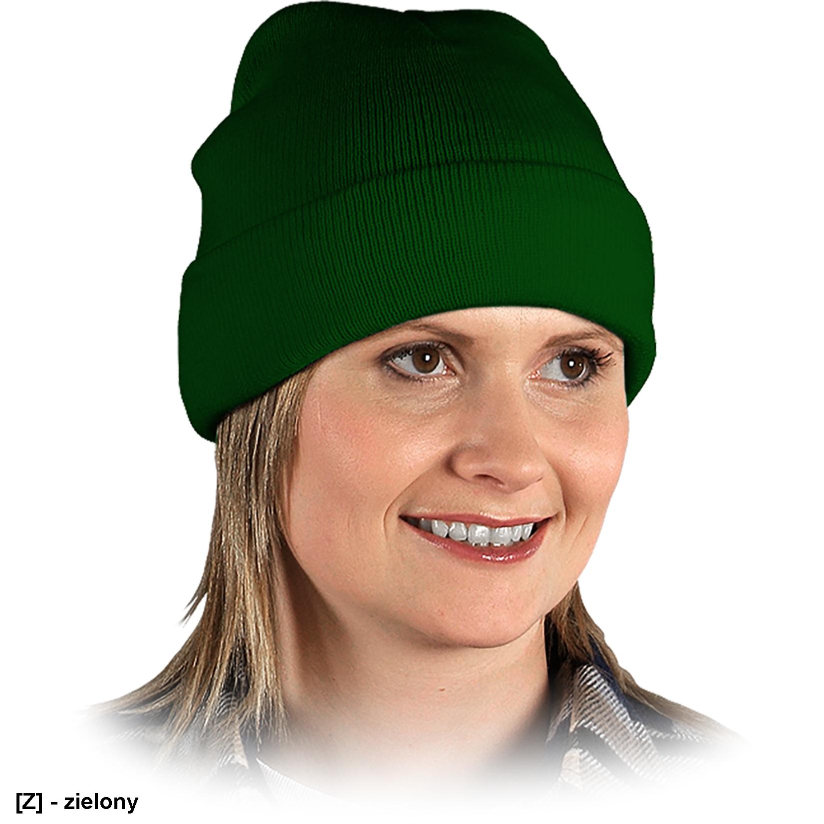 CZAPKA OCIEPLANA OCHRONNA REIS CZBAW; ZIELONY (57/61)