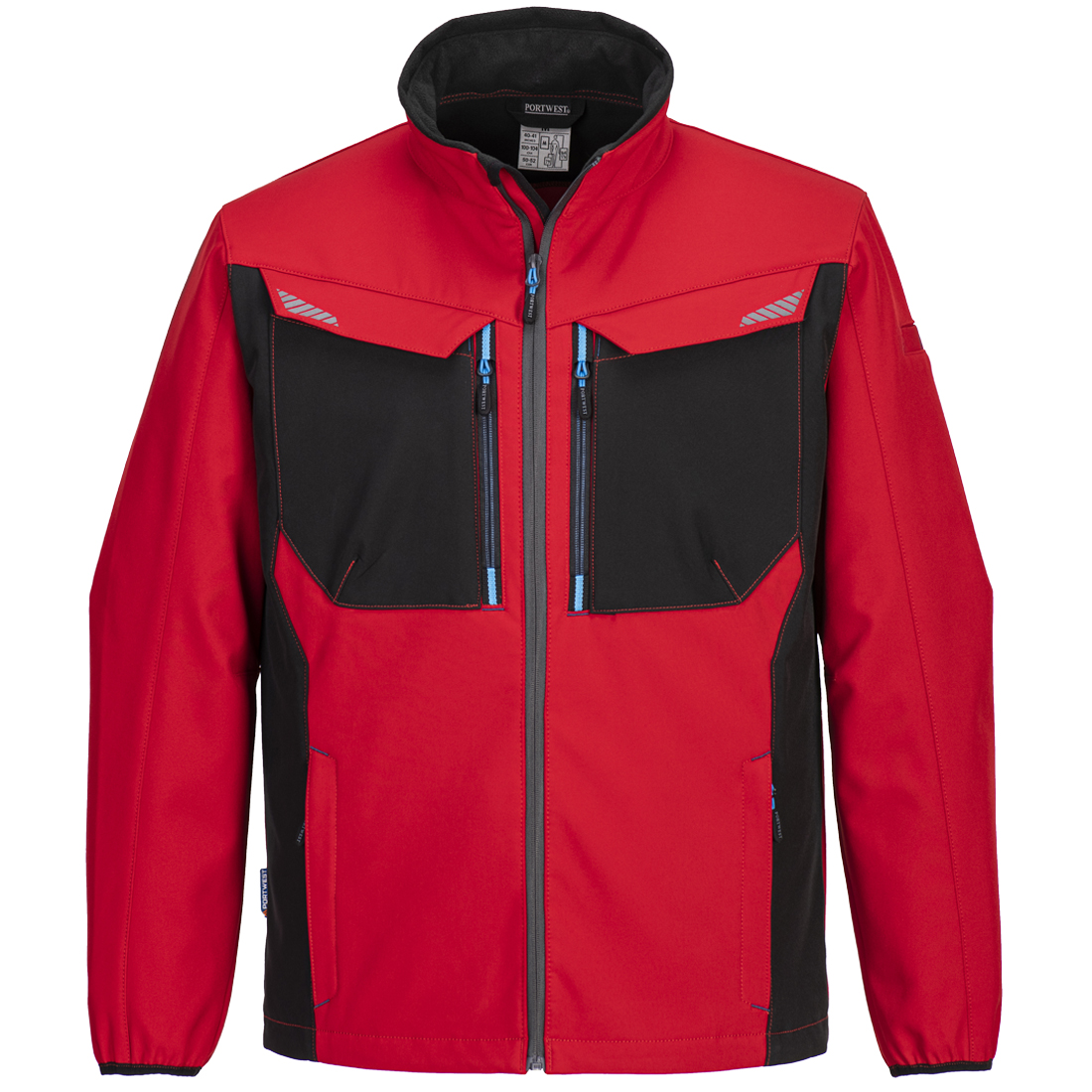 PORTWEST T750 SOFTSHELL WX3; GŁĘBOKA CZERWIEŃ