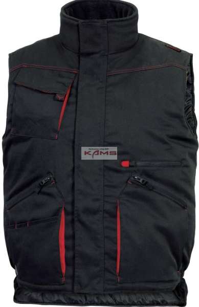 Delta Plus Kamizelka ocieplana D-mach z poliestru i bawełny kolor szaro-żółty rozmiar 3XL DMGiWGJ3X DMGiWGJ3X