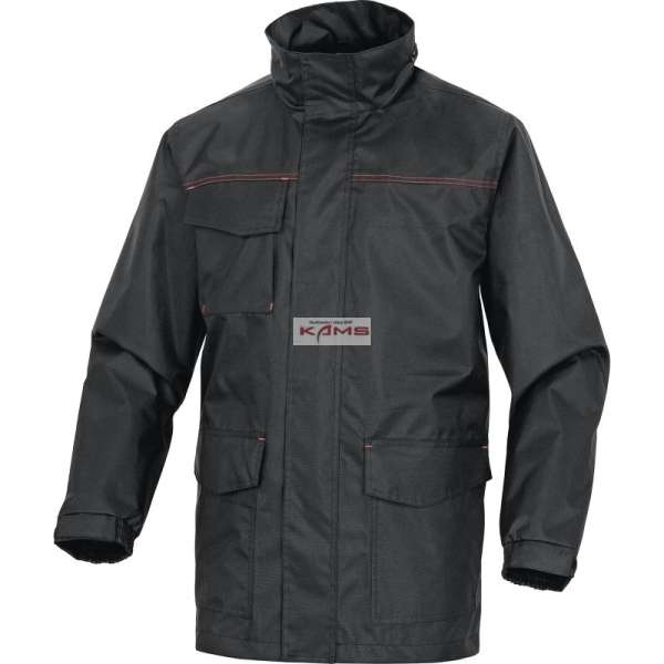 Delta Plus Lekka kurtka poliester Oxford powlekany Pu kolor granatowy rozmiar 3XL SLiGOBM3X SLiGOBM3X