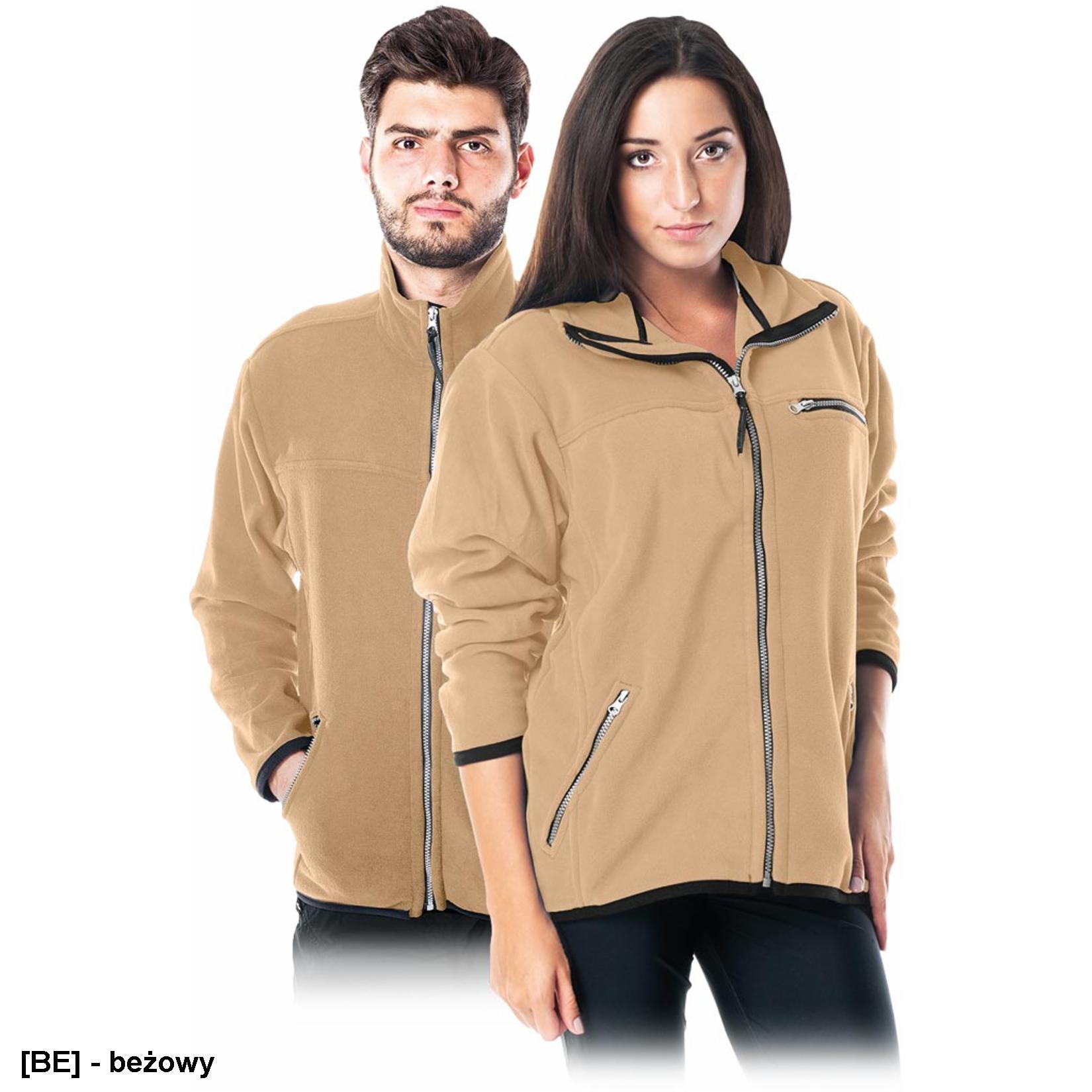 Reis INNY Bluza z polaru ochronna S beżowy 109L891