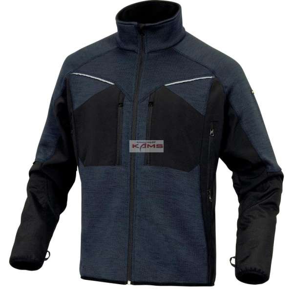 Delta Plus Bluza polarowa imitacja swetra poliester kolor szary rozmiar XL NAGOYGRXG NAGOYGRXG