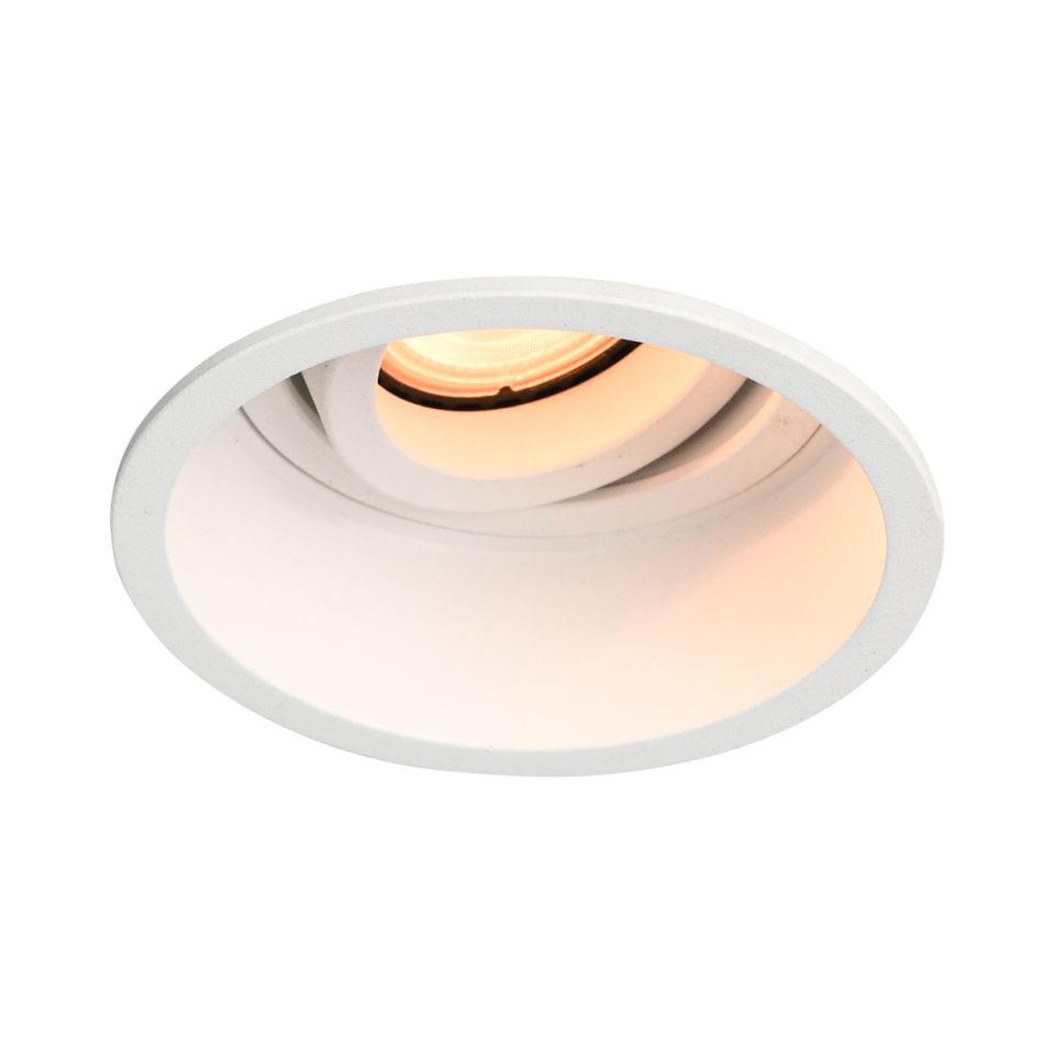 Ruchoma, punktowa lampa wpustowa DL-88290-GU-WH z serii GRALTE