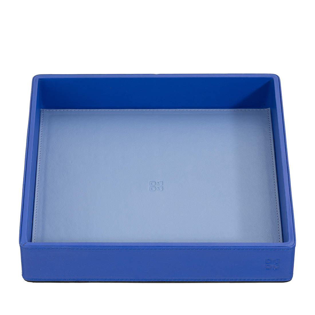 DUDU Valet Tray w skórzanym, kolorowym uchwycie do przechowywania portfela, kluczy, biżuterii i monet