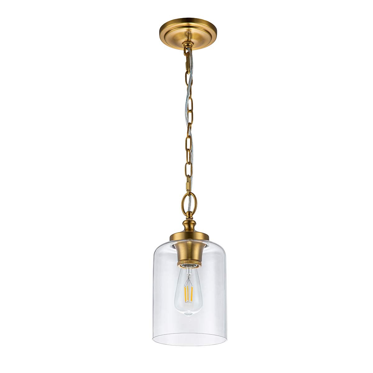 Hounslow lampa wisząca mosiądz FE-HOUNSLOW-P-BB Feiss