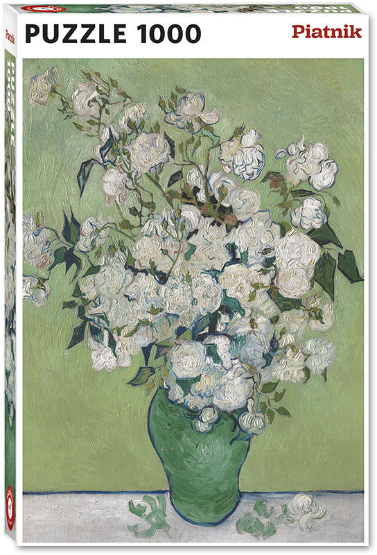 Piatnik, Puzzle 1000 Van Gogh, Wazon z różami