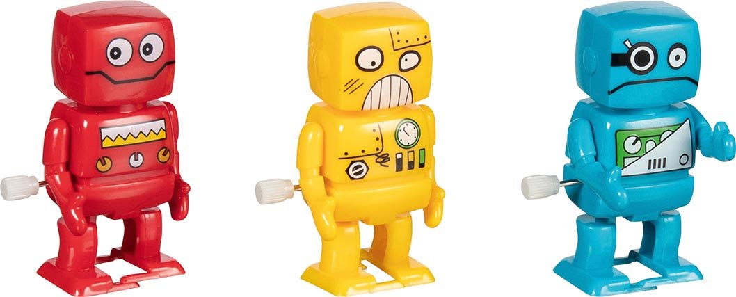 GOKI, robot zabawka do nakręcania goki 1 szt.mix