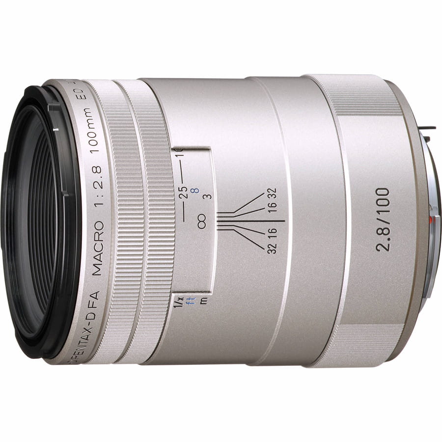 Pentax HD PENTAX-D FA Macro 100mm f/2.8 ED AW srebrny