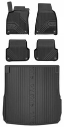 Zestaw dywaniki i mata do Audi A6 C6 2004-2006 - Kombi przed liftingiem