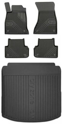 Zestaw dywaniki i mata do Audi A4 B9 2015-2023 - Sedan