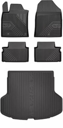 Zestaw dywaniki i mata do Kia Ceed III od 2018 - Kombi bez subwoofera, z wnękami bocznymi