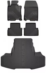 Zestaw dywaniki i mata do Honda Accord VIII 2008-2015 - Sedan bez regulowanej wysokości podłogi bagażnika
