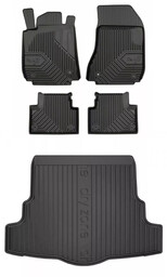 Zestaw dywaniki i mata do Alfa Romeo 159 2005-2011 - Sedan z kołem zapasowym (pełnowymiarowe)