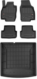 Zestaw Pro-Line dywaniki i mata do Skoda Fabia III 2014-2022 - Kombi dolna podłoga bagażnika