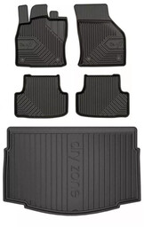 Zestaw dywaniki i mata do Volkswagen Golf VII 2012-2020 - Hatchback dolna podłoga bagażnika 5 drzwiowy