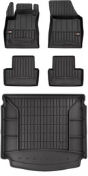 Zestaw Pro-Line dywaniki i mata do Renault Megane IV od 2016 - Coupe, Kombi górna podłoga bagażnika nie pasuje do Coupe