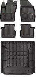 Zestaw Pro-Line dywaniki i mata do Fiat Tipo od 2015 - Kombi, Sedan górna podłoga bagażnika nie pasuje do Sedana
