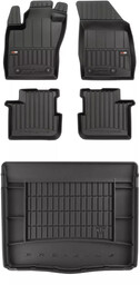 Zestaw Pro-Line dywaniki i mata do Fiat Tipo od 2015 - Hatchback, górna podłoga bagażnika nie pasuje do Sedana