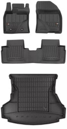 Zestaw Pro-Line dywaniki i mata do Toyota Avensis III 2009-2015 - Sedan przed liftingiem bez regulowanej wysokości podłogi bagażnika