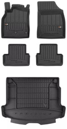 Zestaw Pro-Line dywaniki i mata do Renault Megane III 2008-2016 - Coupe, Kombi bez regulowanej wysokości podłogi bagażnika, nie pasuje do Coupe