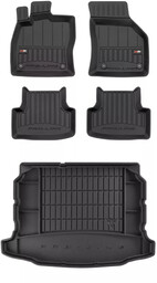 Zestaw Pro-Line dywaniki i mata do SEAT Leon III 2012-2020 - Hatchback 5 drzwiowy, bez regulowanej wysokości podłogi bagażnika