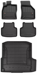 Zestaw Pro-Line dywaniki i mata do Skoda Octavia III 2012-2016 - Kombi z wnęką po prawej stronie