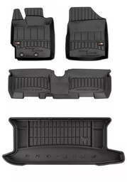 Zestaw Pro-Line dywaniki i mata Toyota Yaris II 2005-2011