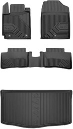 Zestaw dywaniki i mata do Kia Picanto III od 2017 - Hatchback bez regulowanej wysokości podłogi bagażnika