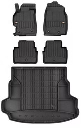 Zestaw Pro-Line dywaniki i mata do Mazda 6 II 2007-2012 - Liftback bez regulowanej wysokości podłogi bagażnika