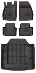 Zestaw Pro-Line dywaniki i mata do Opel Insignia A 2008-2017 - Liftback nie pasuje do wersji Infinity, z dodatkowym kołem zapasowym