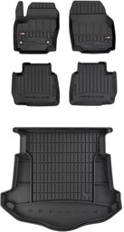 Zestaw Pro-Line dywaniki i mata do Ford Mondeo IV 2007-2014 - Liftback rozstaw między mocowaniami 31cm, z dodatkowym kołem zapasowym