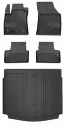 Zestaw dywaniki i mata do Renault Megane IV od 2016 - Coupe, Kombi górna podłoga bagażnika nie pasuje do Coupe