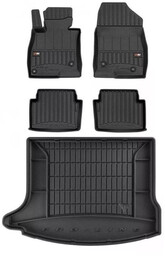 Zestaw Pro-Line dywaniki i mata do Mazda 3 III 2013-2018 - Hatchback dolna podłoga bagażnika