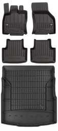 Zestaw Pro-Line dywaniki i mata do Volkswagen Passat B8 2014-2022 - Sedan bez regulowanej wysokości podłogi bagażnika