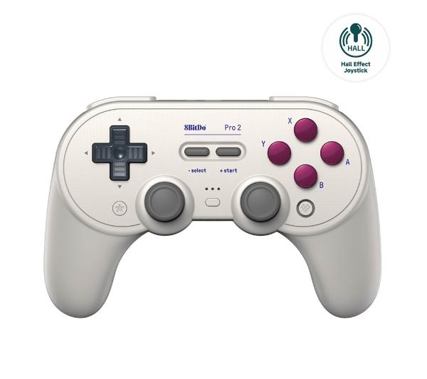 8BitDo Pro 2 Hall Effect do PC, Nintendo Switch, Android Bezprzewodowy Classic