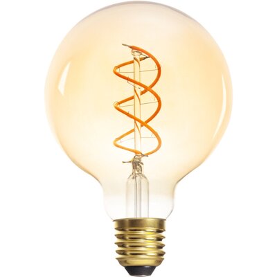 Żarówka LED Dekoracyjna E27 G95 4W SW XLED 250lm 1800K 15000h 230VAC bańka