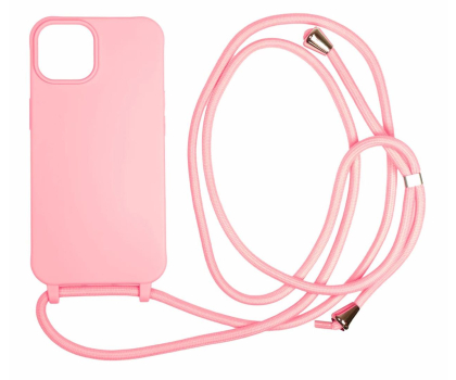 Mobile Origin Lanyard Case do iPhone 14 pink