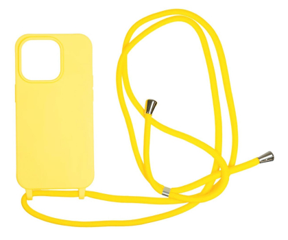 Mobile Origin Lanyard Case do iPhone 14 Pro yellow