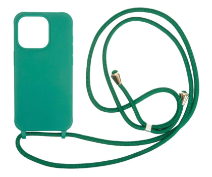 Mobile Origin Lanyard Case do iPhone 15 Pro dark green