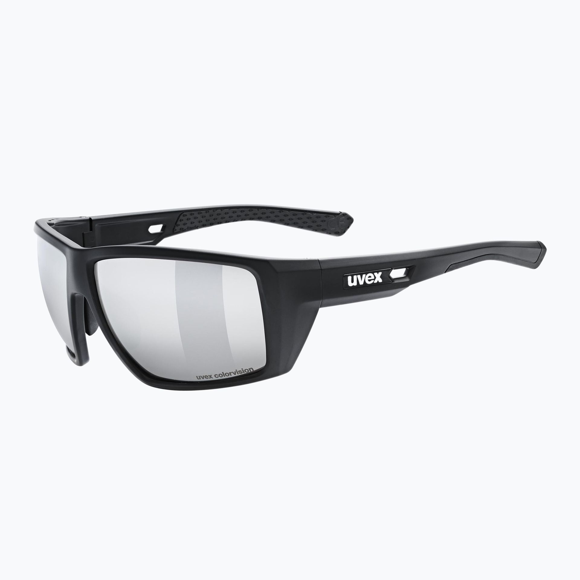 Okulary przeciwsłoneczne UVEX Mtn Venture CV black matt/mirror silver