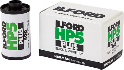 Film czarno-biały ILFORD HP5 Plus 10,2x12,7cm (4x5