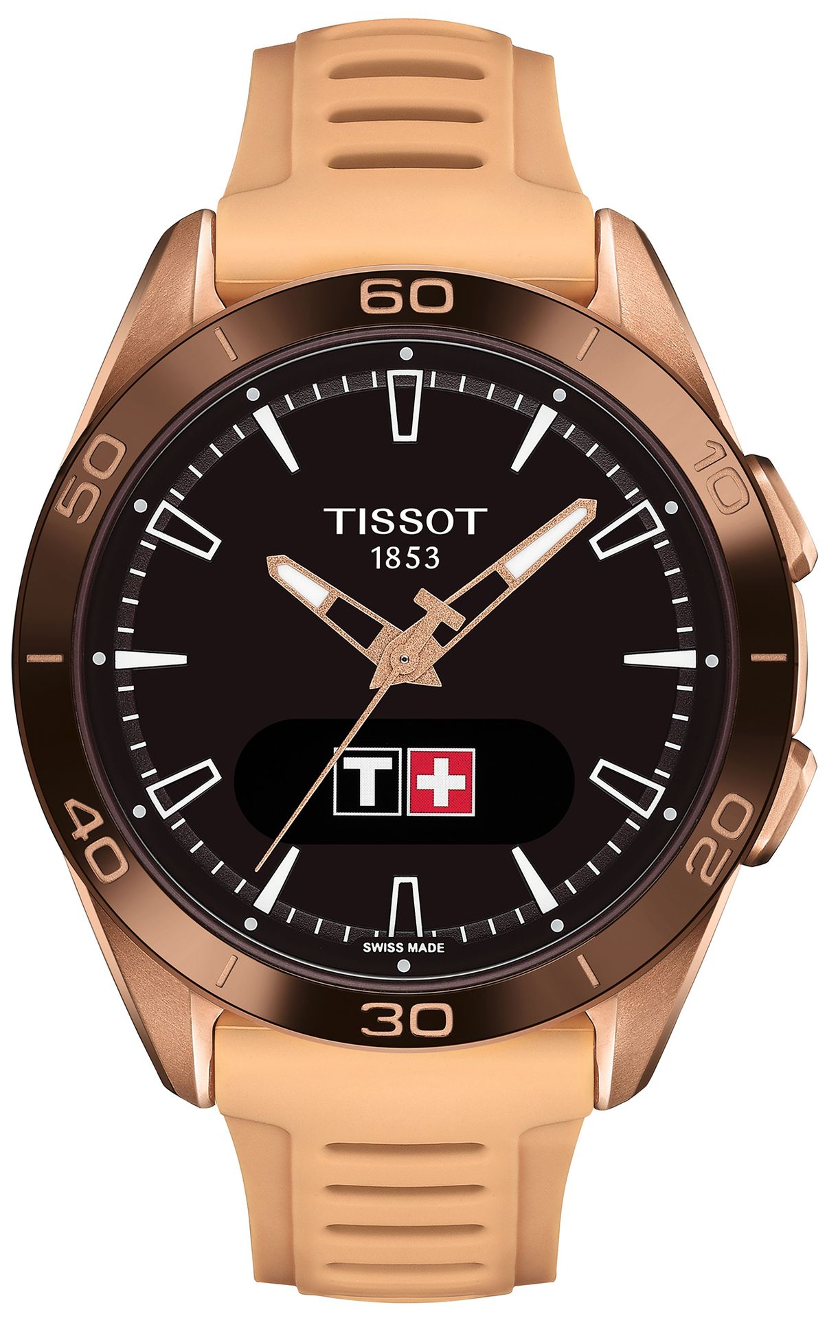 Zegarek Tissot T153.420.47.051.05 T-Touch Connect Sport 43,75mm